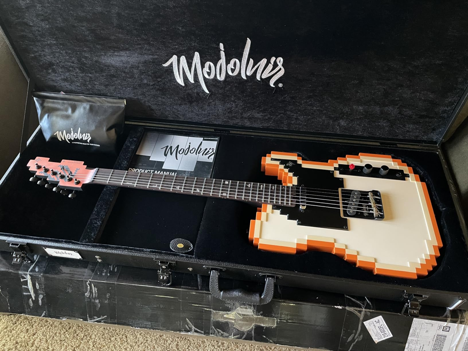 Stage-T Lava customer photo in flight case